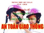 Sinh hoạt chủ đề An toàn giao thông